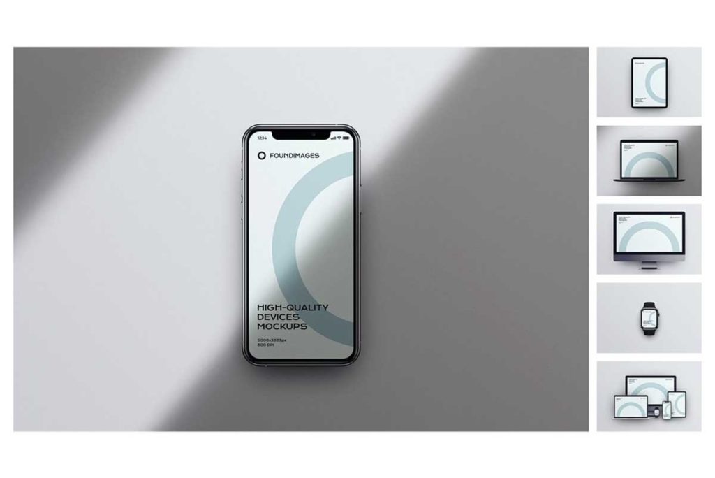360 DEVICE MOCKUP BUNDLE