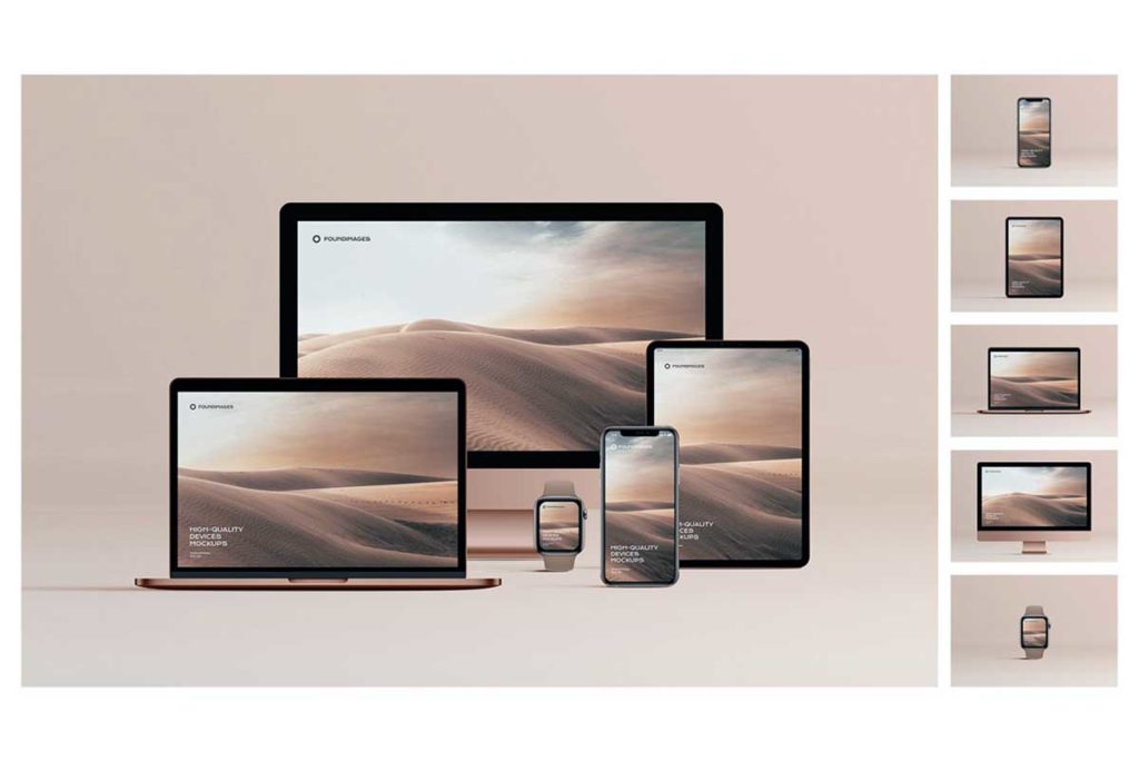 360 DEVICE MOCKUP BUNDLE