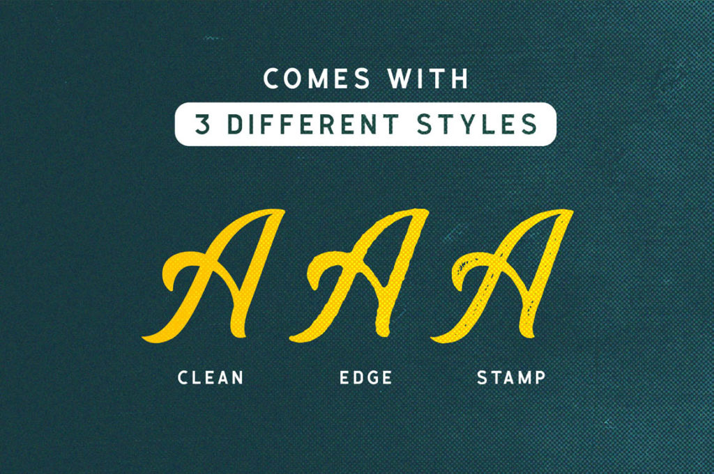 GOLD COAST – VINTAGE SERIF + EXTRAS