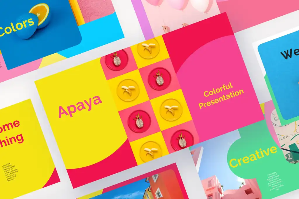 Apaya Colorful Google Slide 