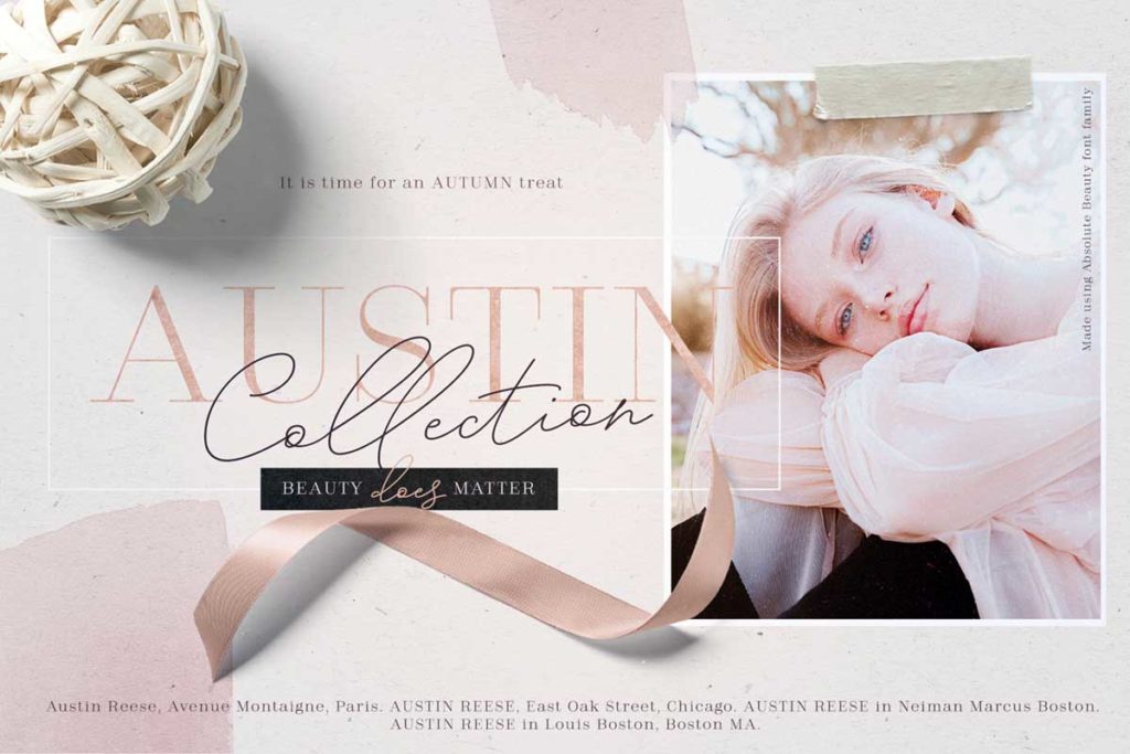 ABSOLUTE BEAUTY FONT FAMILY