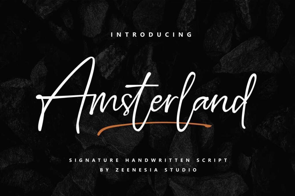 Amsterland Font
