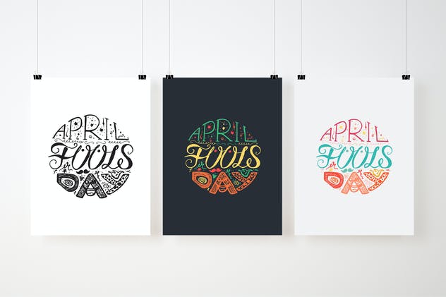 April Fools Day Greeting Card