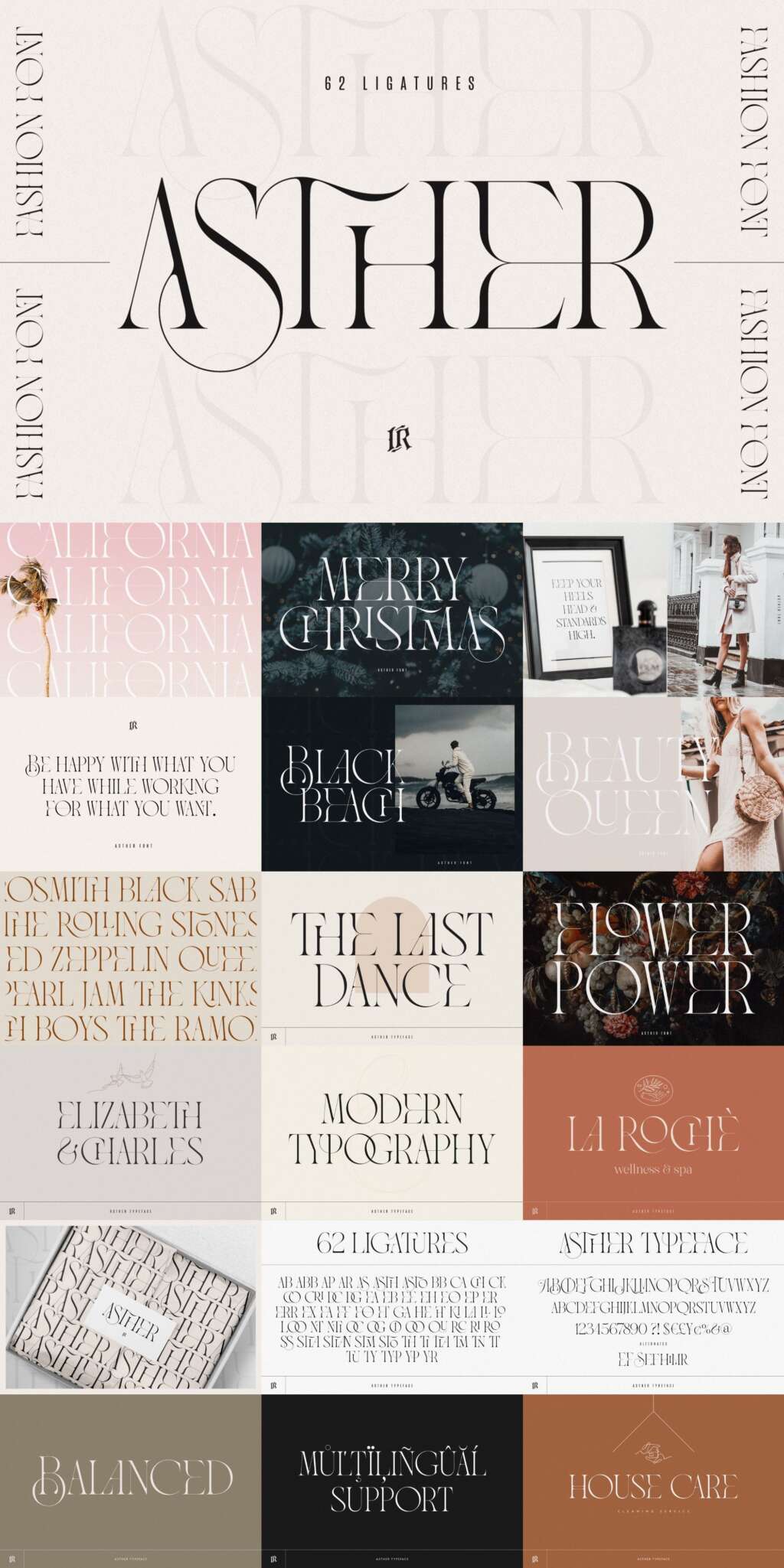 Asther – Fashion Font