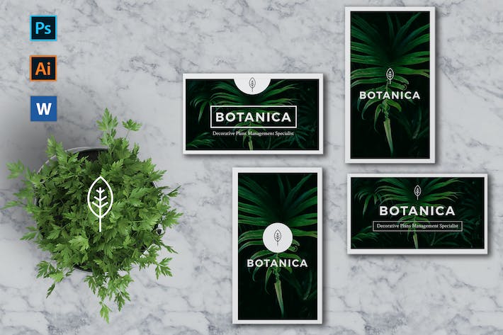 BOTANICA Business Card Template
