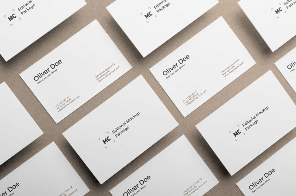 BUSINESS CARD MOCKUPS
