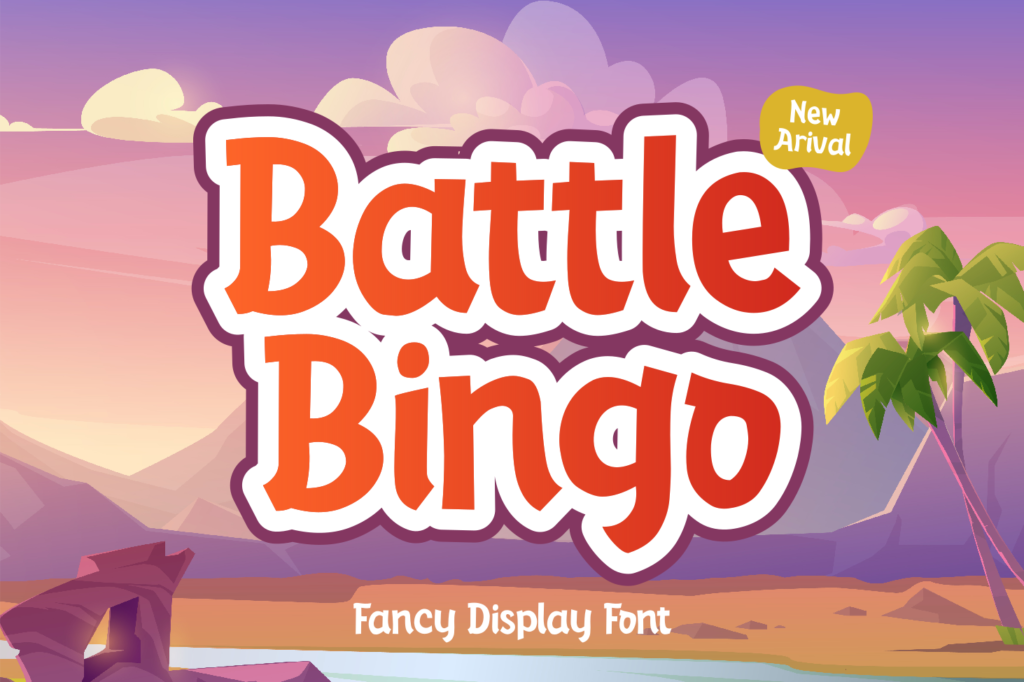 Battle Bingo Font
