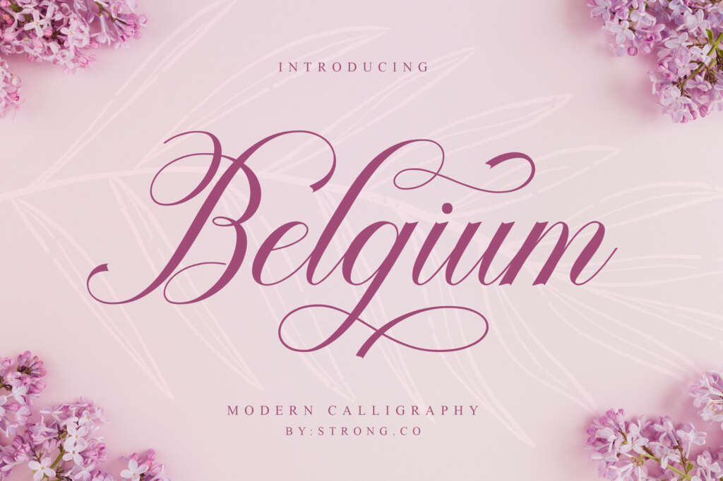 Belgium Font
