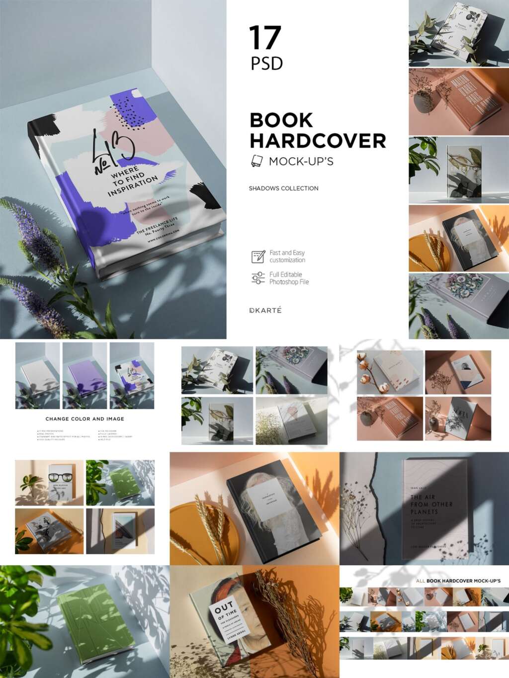Book Hardcover Shadows Collection