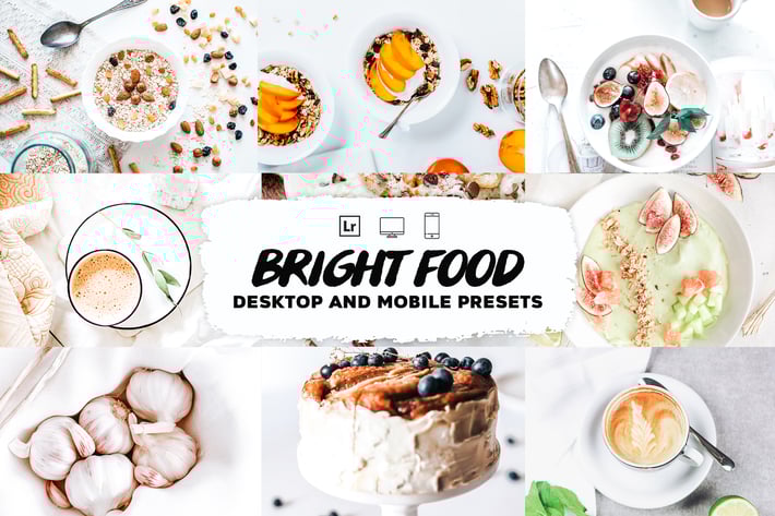 Bright Food Lightroom Presets

