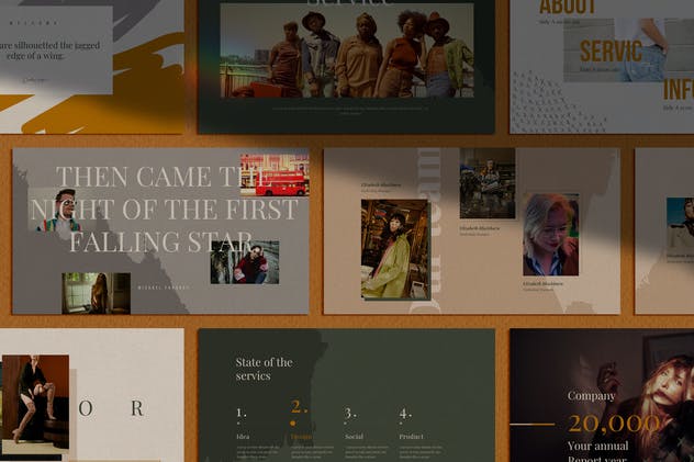 COLOR Powerpoint Template