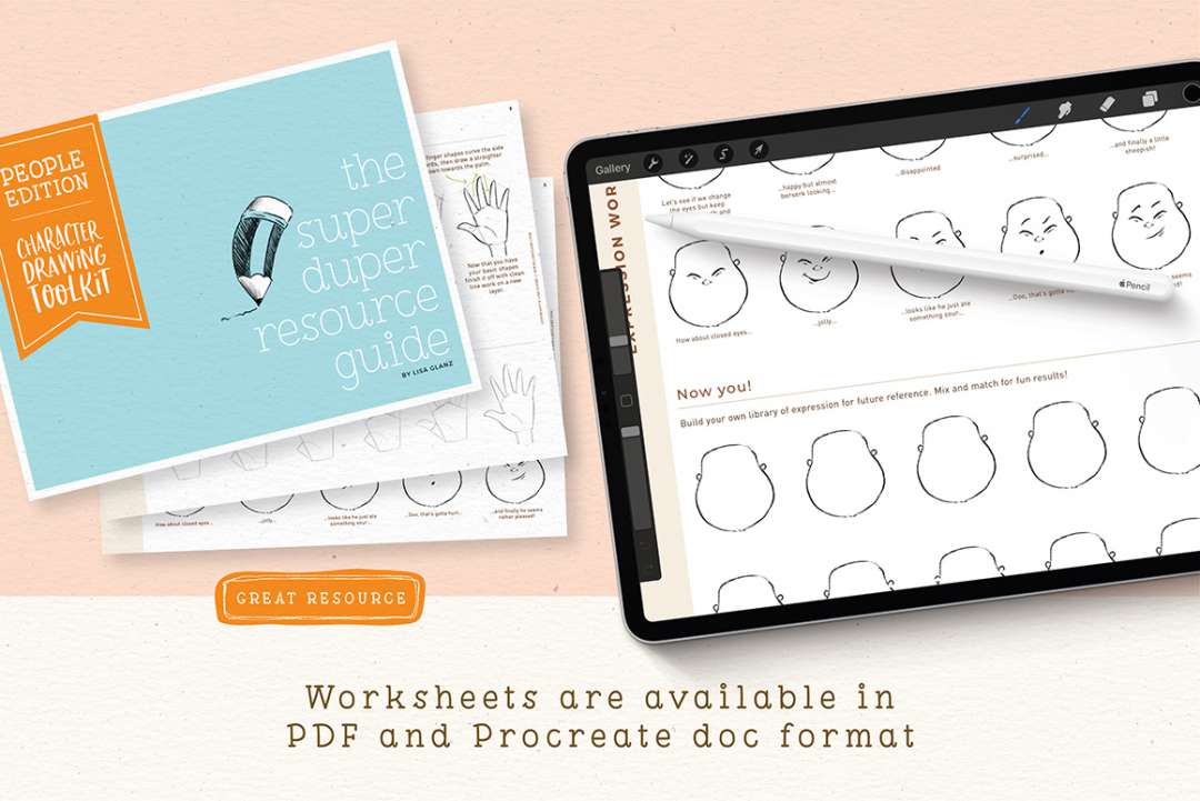CHARACTER DRAWING TOOLKIT – PEOPLE EDITION