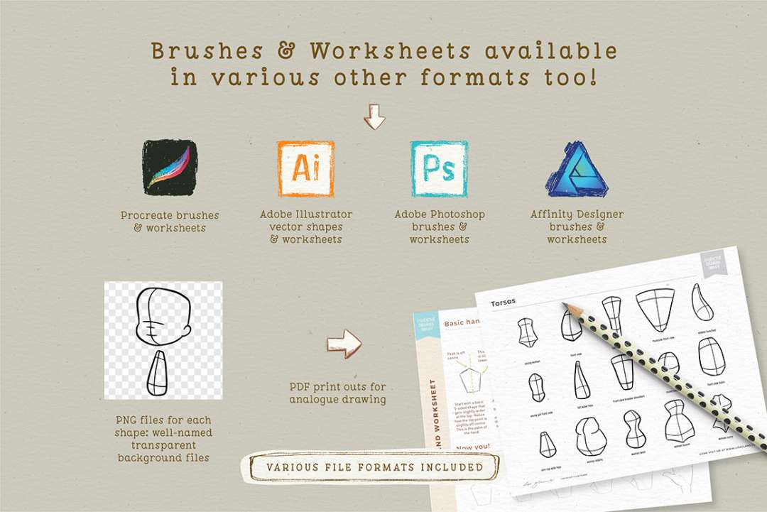 CHARACTER DRAWING TOOLKIT – PEOPLE EDITION
