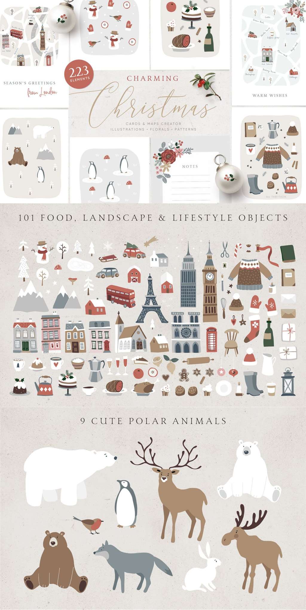 Charming Christmas Card & Map Creator