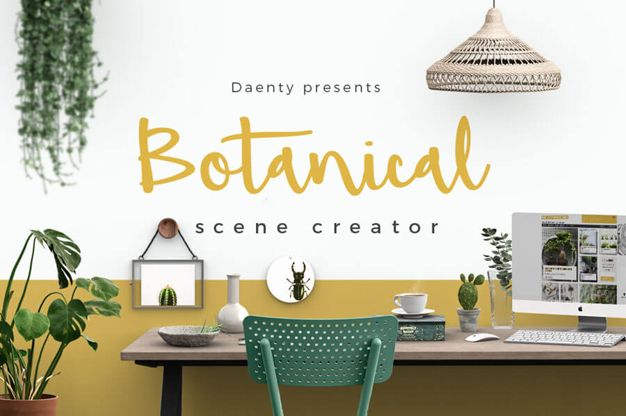 DAENTY BOTANICAL SCENE CREATOR