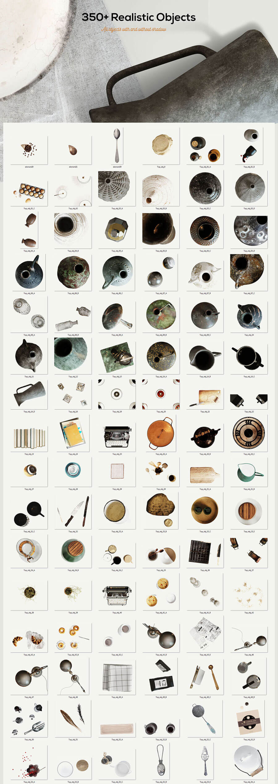 COFFEE SCENE CREATOR – TOP VIEW
