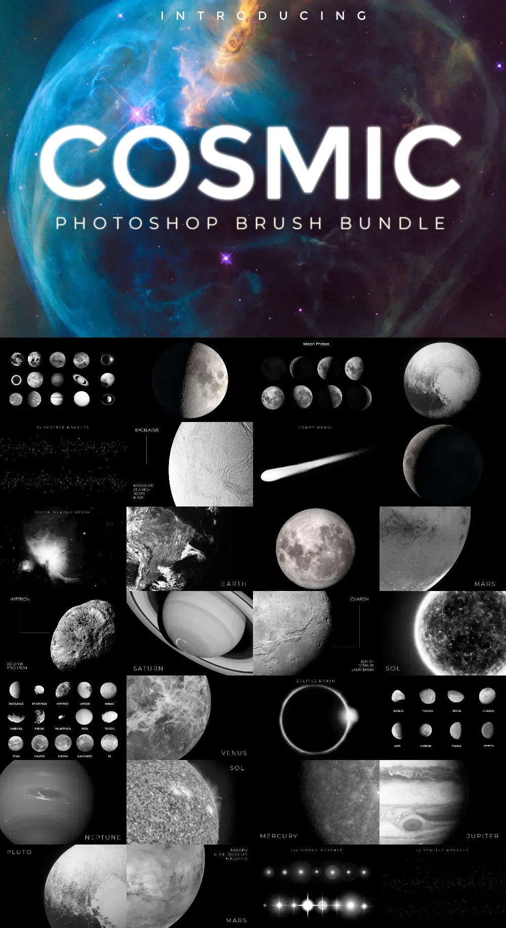 Cosmic Brush Bundle