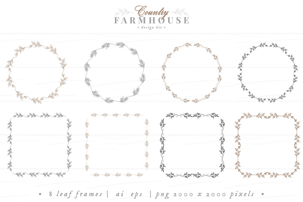 COUNTRY FARMHOUSE DESIGN KIT