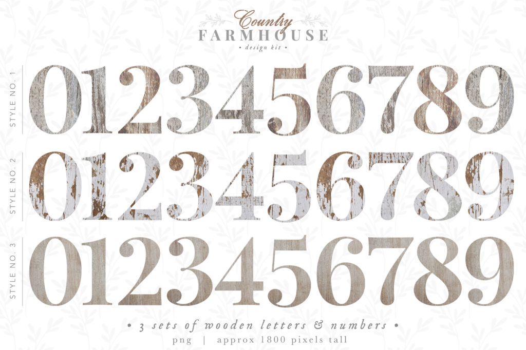 COUNTRY FARMHOUSE DESIGN KIT