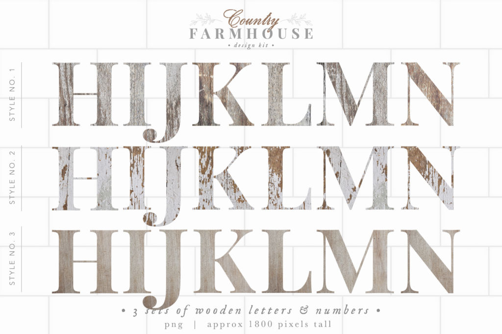 COUNTRY FARMHOUSE DESIGN KIT