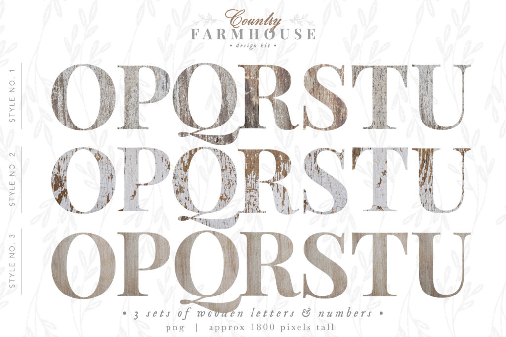 COUNTRY FARMHOUSE DESIGN KIT
