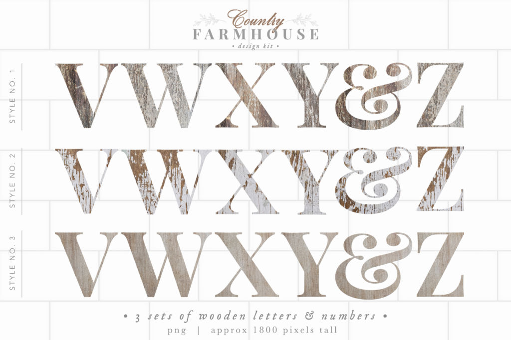 COUNTRY FARMHOUSE DESIGN KIT