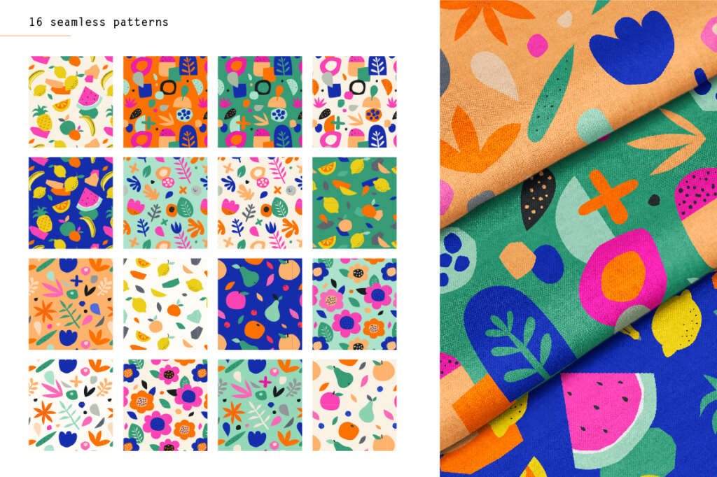 Cut and Play – Seamless Patterns
