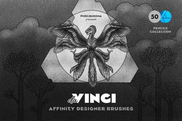 Da Vinci Pencil Affinity Designer Brushes