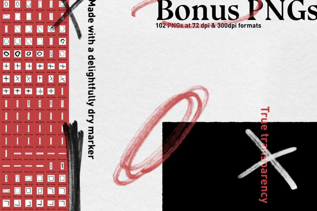 DIRTY MARKERS – PHOTOSHOP BRUSHES