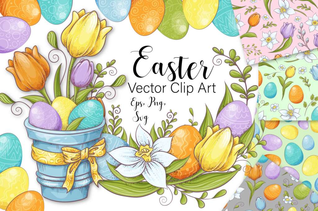 Easter – Vector Clip Art