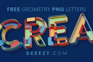 無料&商用利用可能!加工なしで使える質感がリアルな3Dアルファベット・数字素材【保存版】