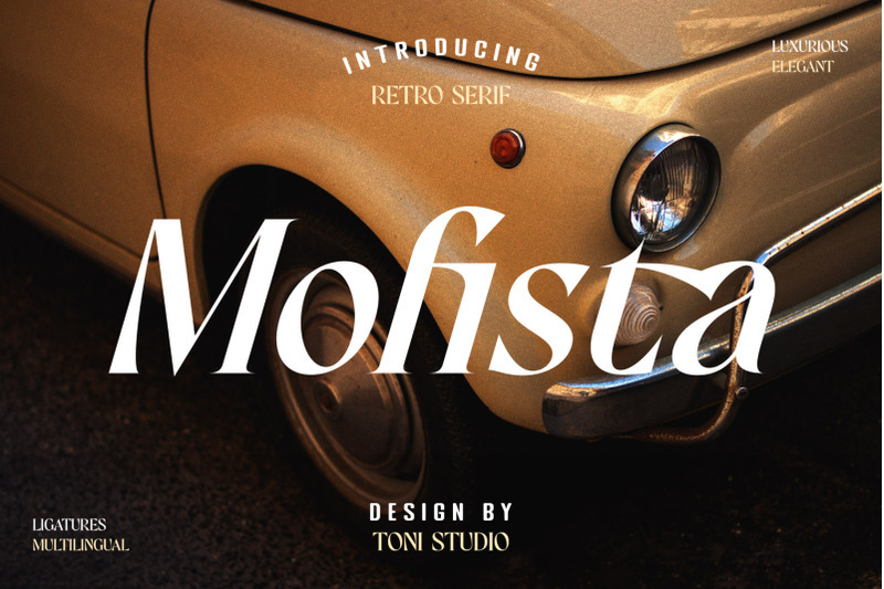 FREE Mofista Nostalgic Serif Font

