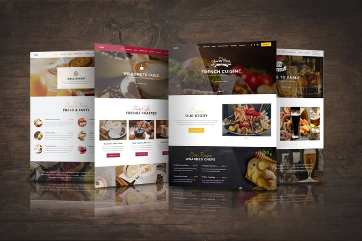 Fable - Bakery / Coffee / Pub / Restaurant Website
