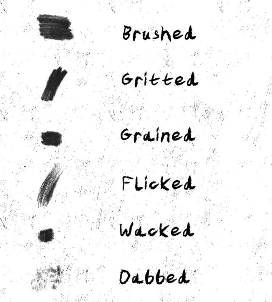 Free Charcoal Pencil Photoshop Brushes
