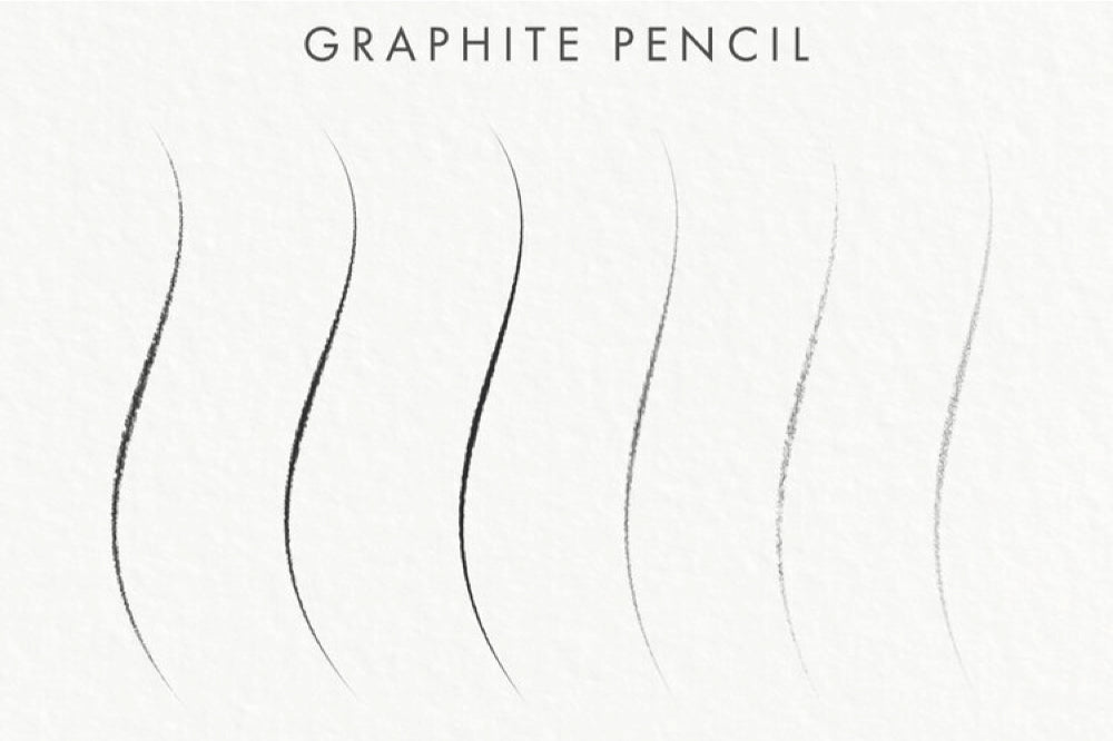 Free Graphite Pencil Photoshop Brushes
