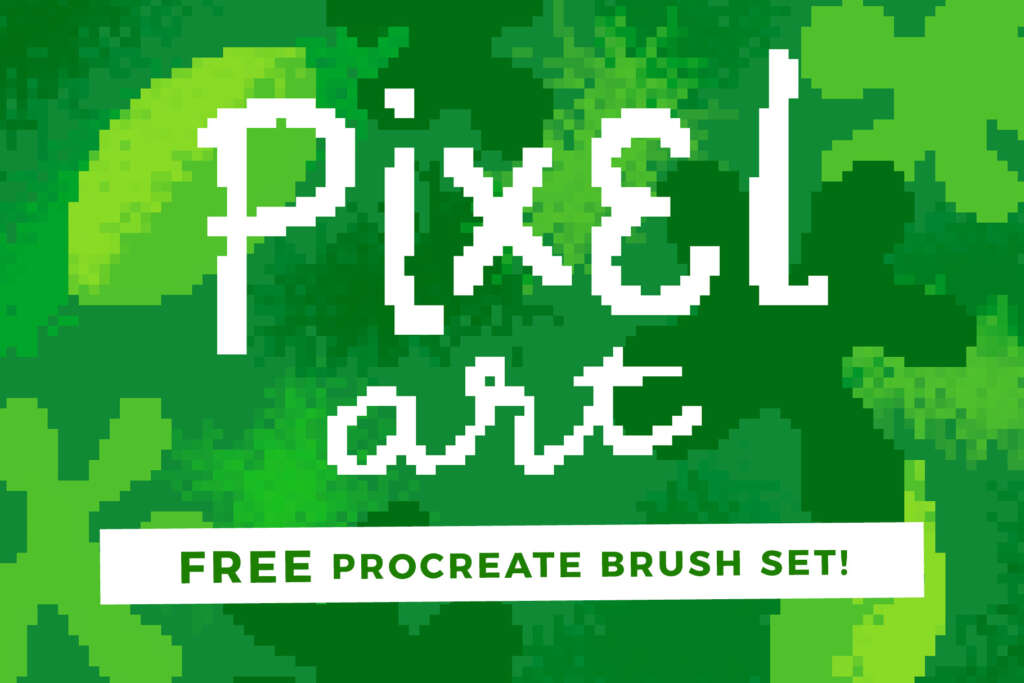 FREE Pixel Art for Procreate Brush Set