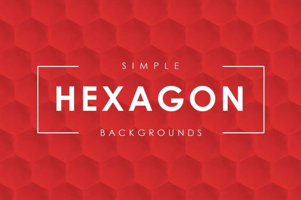 Free Simple Hexagon Backgrounds
