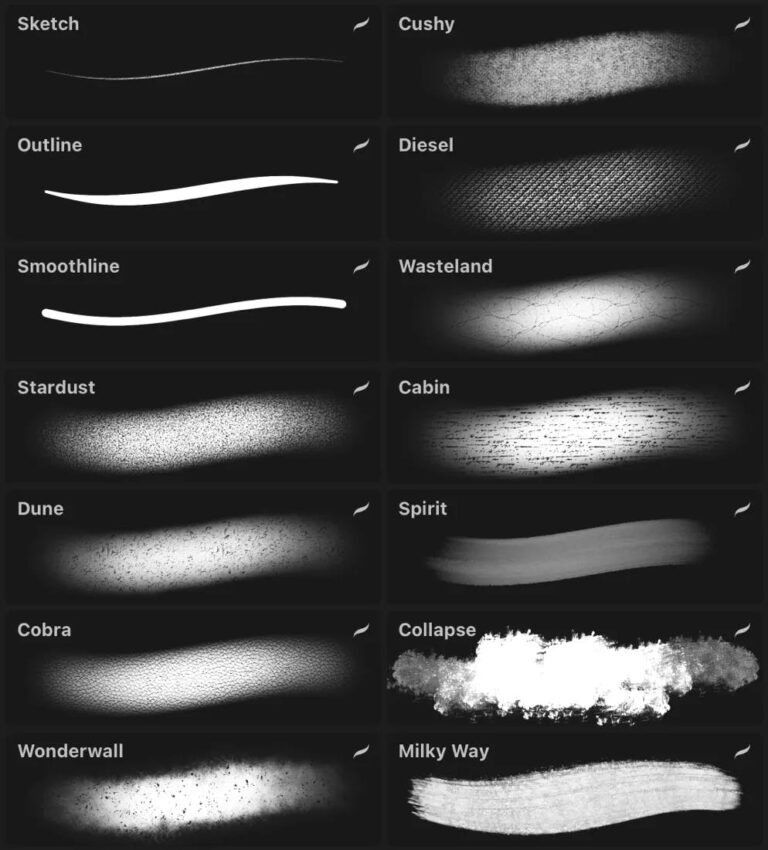 Free Procreate brushes – Ready to download and use now! | つくるデポ