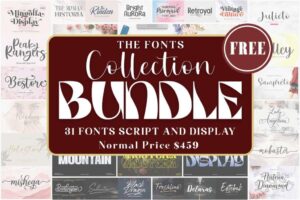 The Fonts Collection Bundle
