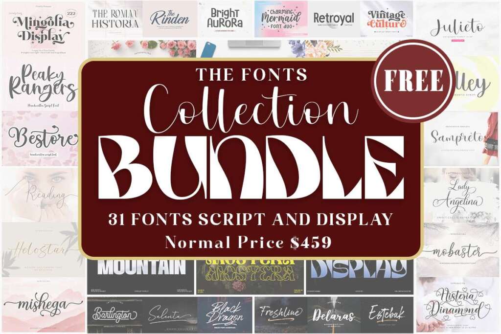 The Fonts Collection Bundle