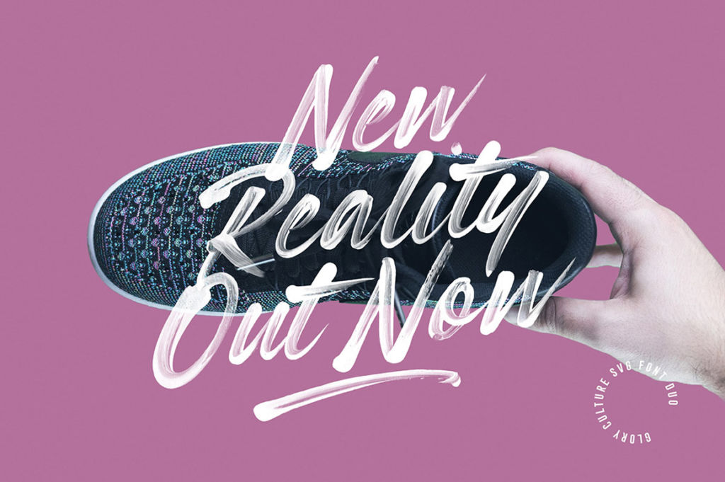 Glory Culture Svg Font + Extras