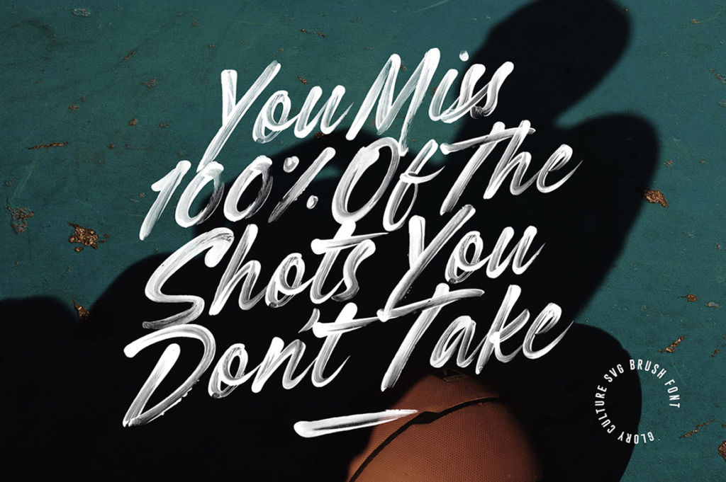Glory Culture Svg Font + Extras