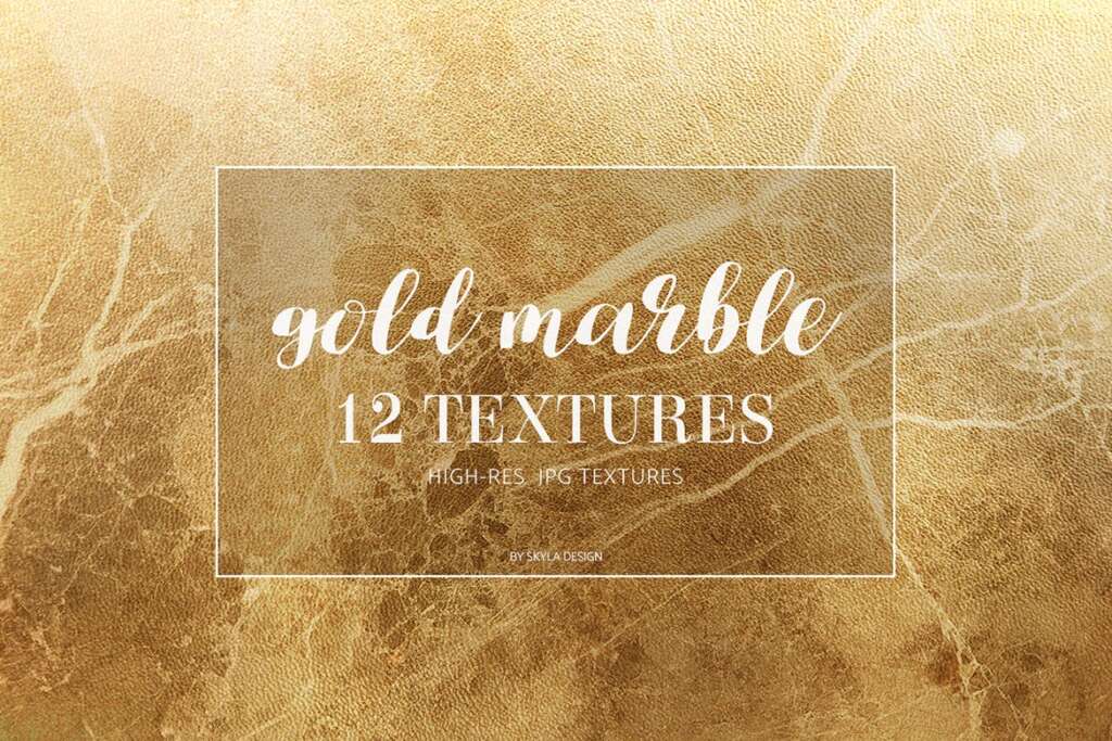 Gold marble texture patterns
