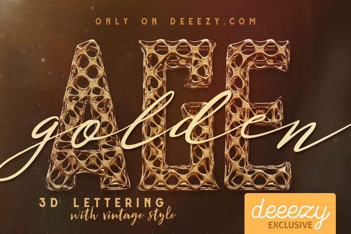 Golden-Age-3D-letters-Deeezy-1