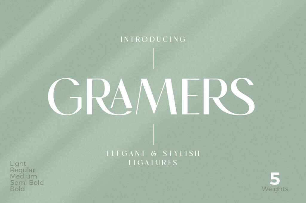 Gramers Font Family