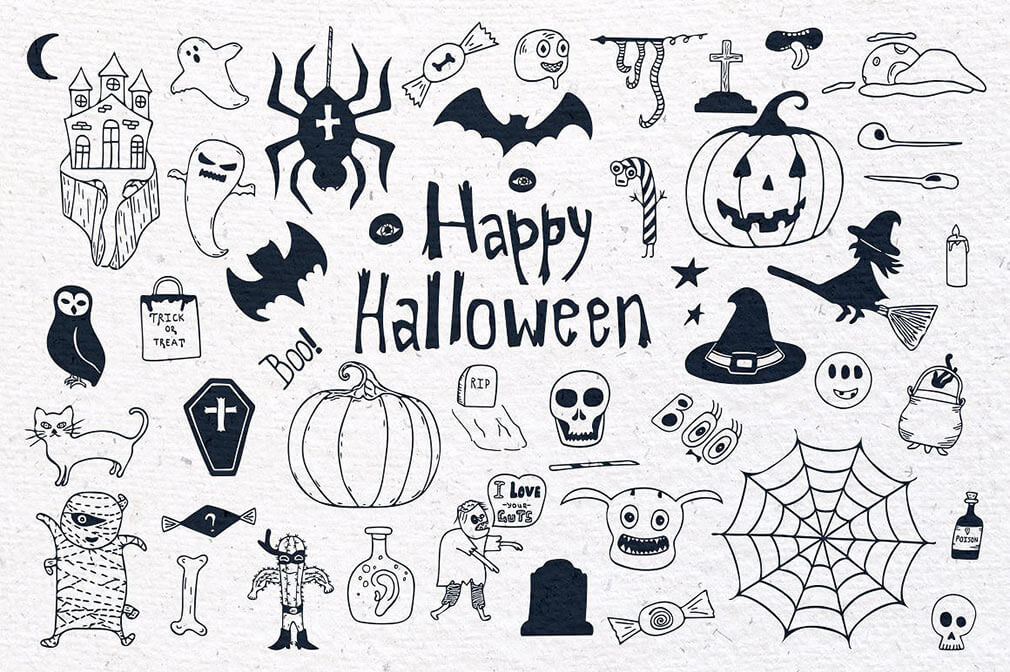 HALLOWEEN SPECIAL VECTOR SET
