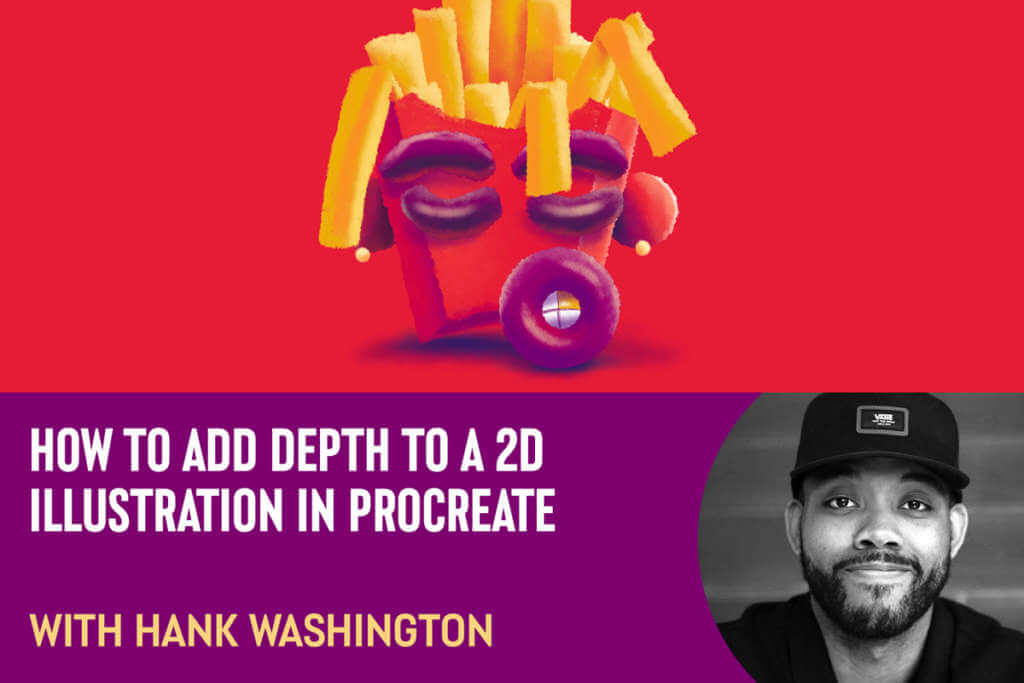 How to Add Depth to a 2D Illustration in Procreate