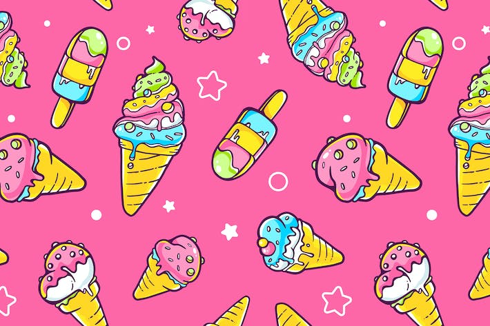 Ice cream patterns
