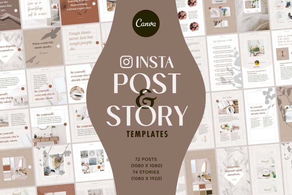 Instagram Post and Story templates