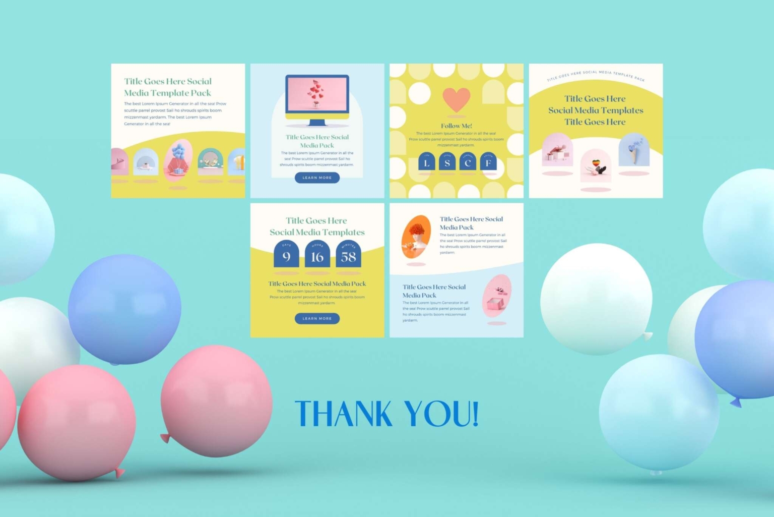 Instagram Template Canva Post Sun – Clean Minimum Animated IG Social ...